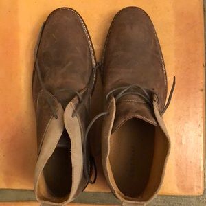 Men’s Cole Haan leather boots.